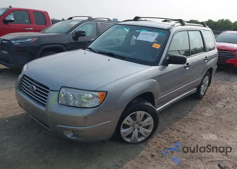 2008 Subaru Forester 2.5X from USA, damaged, VIN JF1SG63668H722437